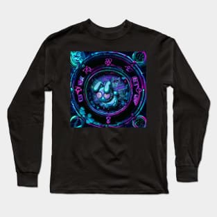 Blau glitch bunny 2.0 Long Sleeve T-Shirt